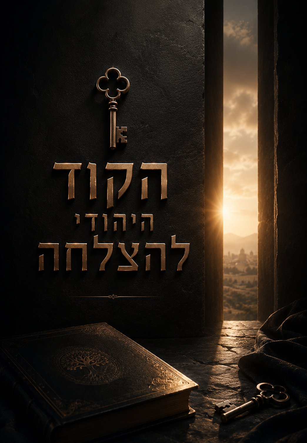 הקוד היהודי להצלחה — מפתח עתיק, ספר ודלת פתוחה לאור